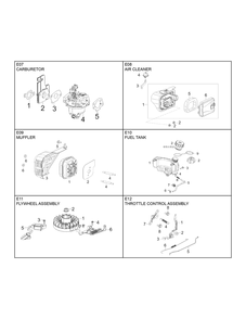 Engine Rato Rvm120 Diagram and Parts List for RVM120 (591205501, 591205502, 591205503, 591205504, 591205505)(2017-10) Husqvarna Engine