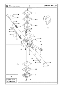 Part Location Diagram of 5793472-01 Husqvarna Bracket