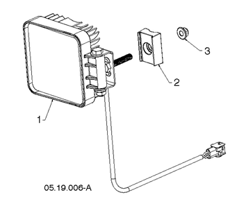 Control Panel And Discharge Chute 7 Diagram and Parts List for ST224 (97046850100)(2020-05) Husqvarna Snow Blower