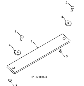 Auger Housing / Impeller Assembly - D 1 Diagram and Parts List for 16530SBXLS (96193004101)(2009-06) Husqvarna Snow Blower