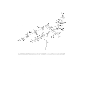 Part Location Diagram of 3208907-S Kohler Spring, Linkage