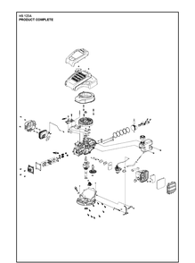 Product Complete Diagram and Parts List for 529347201 2021-01 Husqvarna Engine