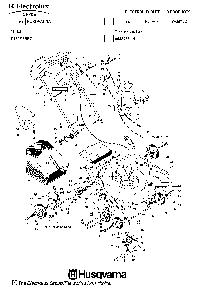 Product Complete Diagram and Parts List for R153S3BBC (953876511)(2004-01) Husqvarna Lawn Mower