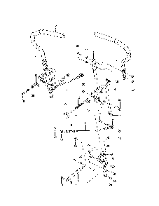 Steering Diagram and Parts List for 967334101-00  Husqvarna Lawn Mower