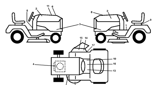 Part Location Diagram of 532445982 Husqvarna Decal