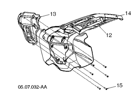 Part Location Diagram of 598803701 Husqvarna Console Base (Lvl .2)