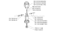 Part Location Diagram of 531003007 Husqvarna Armature