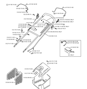 Part Location Diagram of 513064200 Husqvarna Wire