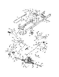 Drive Diagram and Parts List for YTH2348-917240442  Husqvarna Lawn Tractor