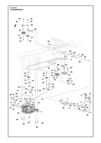 Part Location Diagram of 531147581 Husqvarna Pedal