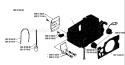 Page D Diagram and Parts List for 40 1984-12 Husqvarna Chainsaw