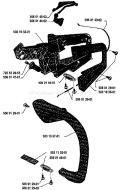 Page E Diagram and Parts List for 40 1984-12 Husqvarna Chainsaw