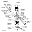 Page B Diagram and Parts List for 40 1985-05 Husqvarna Chainsaw