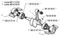 Page E Diagram and Parts List for 40 1985-05 Husqvarna Chainsaw