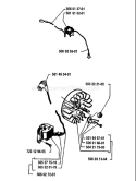 Page G Diagram and Parts List for 40 1985-09 Husqvarna Chainsaw