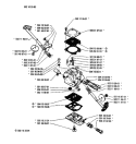 Page B Diagram and Parts List for 40 1986-01 Husqvarna Chainsaw