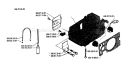 Page D Diagram and Parts List for 40 1986-12 Husqvarna Chainsaw