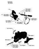 Page C Diagram and Parts List for 40 1988-05 Husqvarna Chainsaw