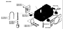 Page F Diagram and Parts List for 40 1988-05 Husqvarna Chainsaw