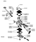 Page B Diagram and Parts List for 40 1990-06 Husqvarna Chainsaw
