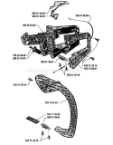Page G Diagram and Parts List for 40 1991-06 Husqvarna Chainsaw