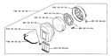 Page A Diagram and Parts List for 40B 40 B 1991-12 Husqvarna Leaf Blower / Vacuum