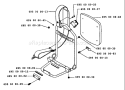 Part Location Diagram of 695000039 Husqvarna Nut
