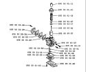 Page E Diagram and Parts List for 40B 40 B 1991-12 Husqvarna Leaf Blower / Vacuum