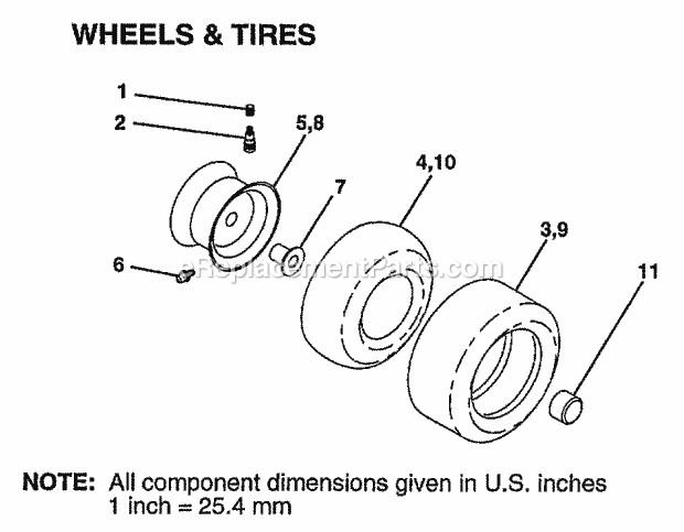 Steering Assembly Diagram and Parts List for WE185H42A 1997 Husqvarna Lawn Tractor