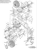 Part Location Diagram of 601000734 Husqvarna Hub Assembly
