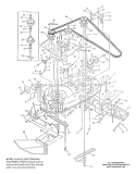 Page G Diagram and Parts List for 4125H 4125 H 1992-01 Husqvarna Lawn Tractor