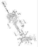 Page F Diagram and Parts List for 4140H 4140 H 1992-01 Husqvarna Lawn Tractor