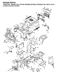 Part Location Diagram of 532194573 Husqvarna Dash