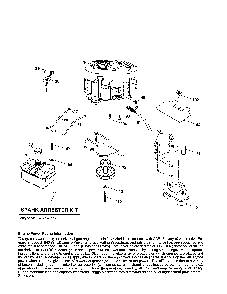 Engine Diagram and Parts List for YTA22V46-96045005100  Husqvarna Lawn Tractor