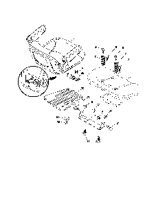 Seat Diagram and Parts List for 96045005700  Husqvarna Lawn Tractor