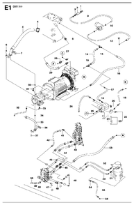 Part Location Diagram of 5228317-01 Husqvarna Adapter