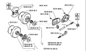 Page D Diagram and Parts List for 41 1991-06 Husqvarna Chainsaw