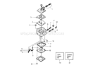 Page B Diagram and Parts List for 41 1997-07 Husqvarna Chainsaw