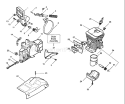 Page C Diagram and Parts List for 41 1997-07 Husqvarna Chainsaw