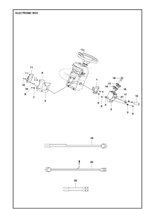Part Location Diagram of 578114201 Husqvarna Bracket