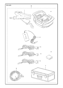 Remote Control Accessories Diagram and Parts List for PP480 (20134402530 & Above)(2013-11) Husqvarna Miscellaneous