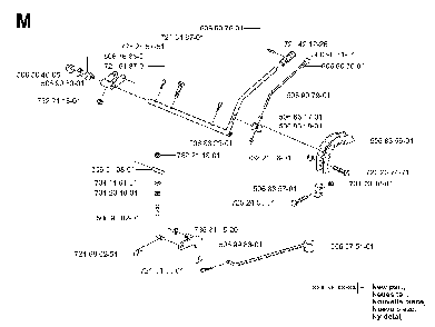Controls Diagram and Parts List for RIDER11BIOCLIP (953519901)(2004-01) Husqvarna Lawn Tractor