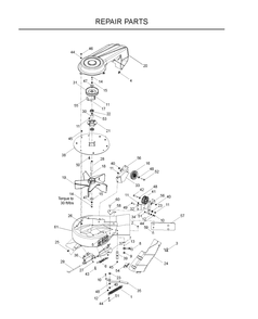 Repair Parts Diagram and Parts List for 966004701 2010-10 Husqvarna Lawn Tractor Accessories