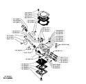 Page B Diagram and Parts List for 42 1988-10 Husqvarna Chainsaw