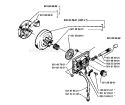 Page G Diagram and Parts List for 42 1988-10 Husqvarna Chainsaw