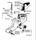 Page J Diagram and Parts List for 42 1992-03 Husqvarna Chainsaw