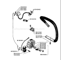 Page E Diagram and Parts List for 42 1992-03 Husqvarna Chainsaw
