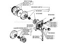Page G Diagram and Parts List for 42 1992-03 Husqvarna Chainsaw