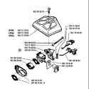 Page A Diagram and Parts List for 42 1994-04 Husqvarna Chainsaw