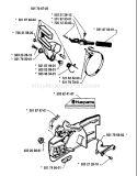 Page C Diagram and Parts List for 42 1994-04 Husqvarna Chainsaw